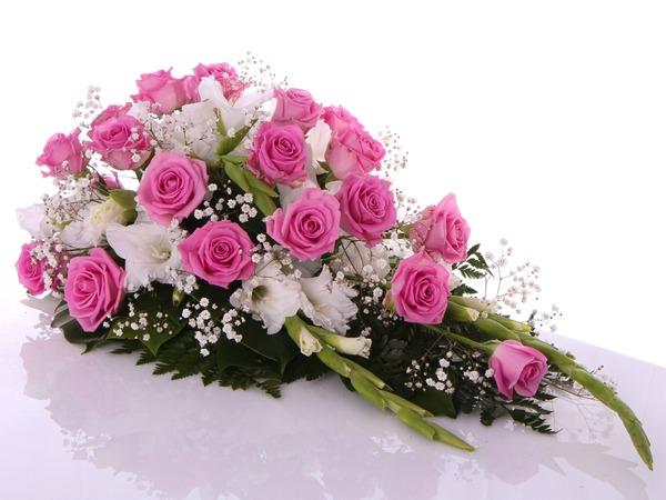 Kukkalaite vaaleanpunainen